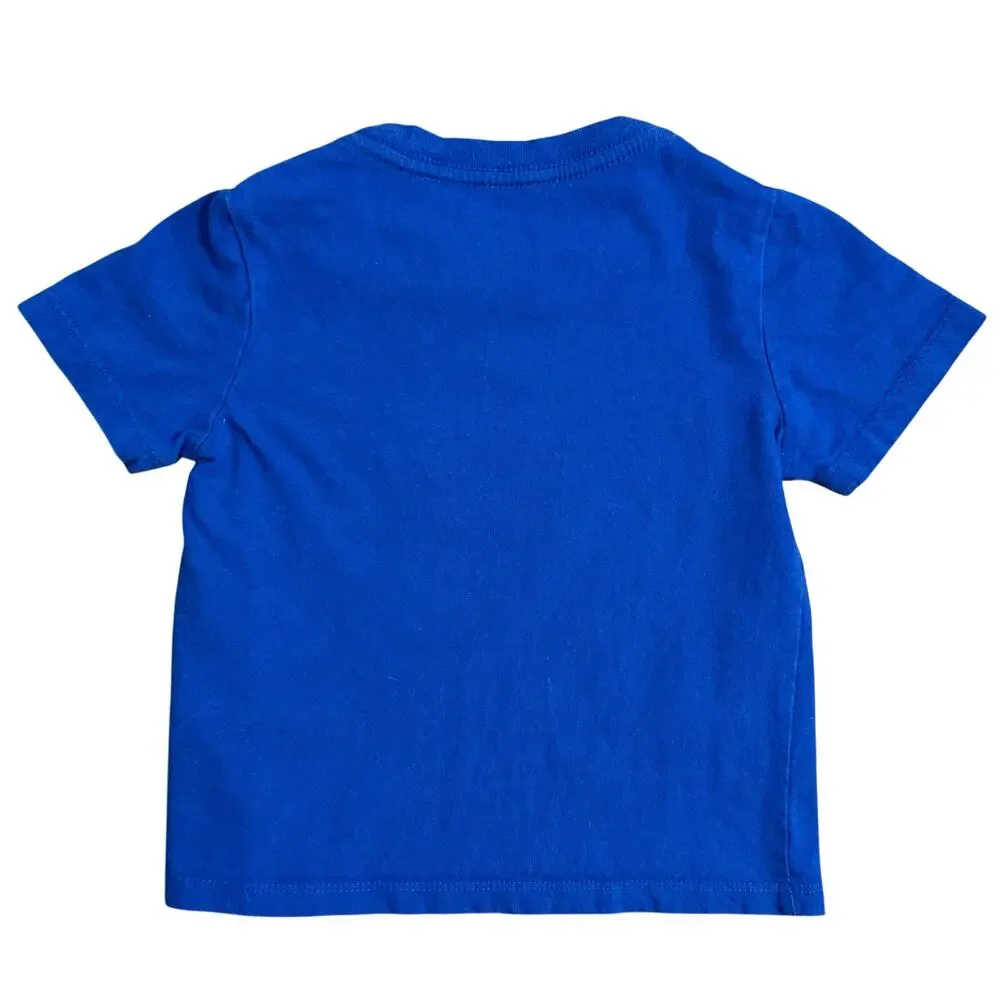 Polo Bear By Ralph Lauren Shirt Windsurfer Short Sleeve Blue Size Baby 18M